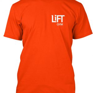 Lift Gym T-Shirt Orange